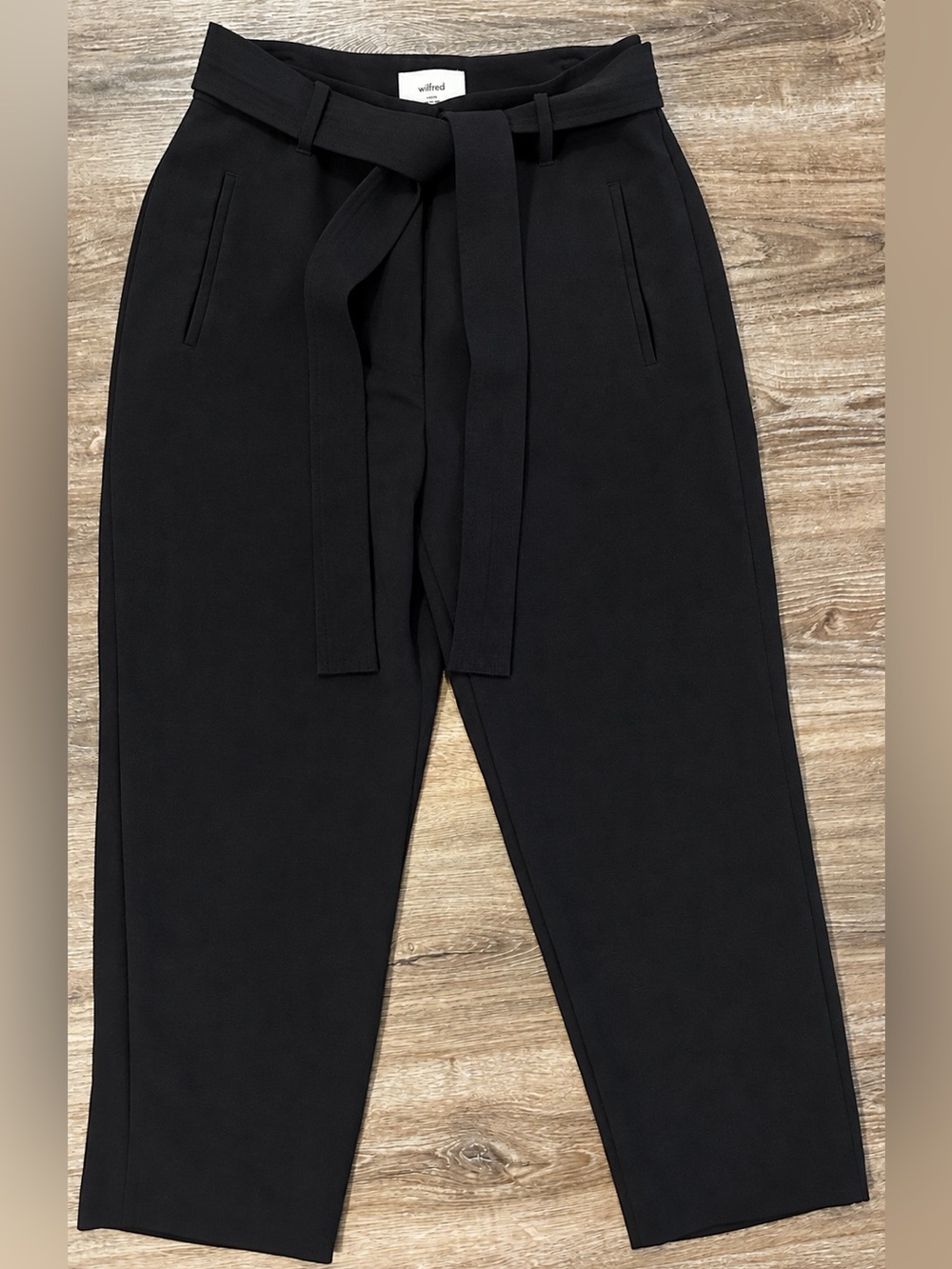 Aritzia Wilfred Tailored Dress Pants Dark brown